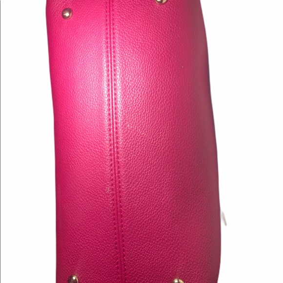 SOLD!!! Justfab Pink Satchel Purse - Picture 3 of 6